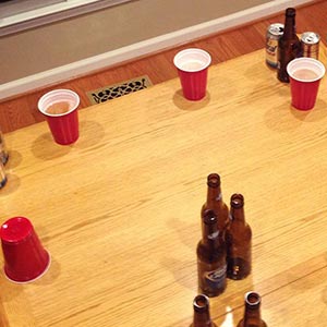 Batavia Downs Flip Cup Drinking Game