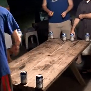Beer Ball Drinking Game