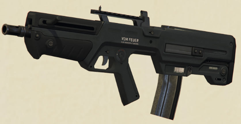 GTA assault rifles