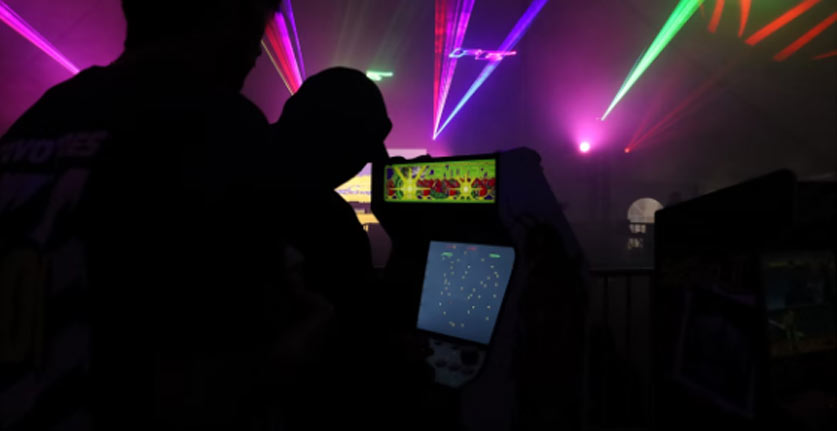 arcade light show