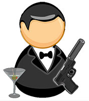 james bond animation