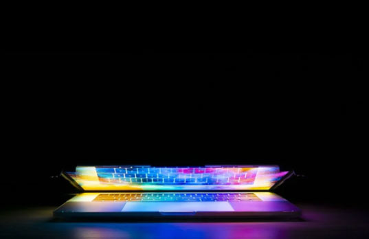 colorful gaming laptop