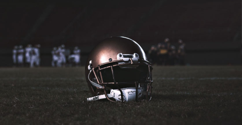 football helmet