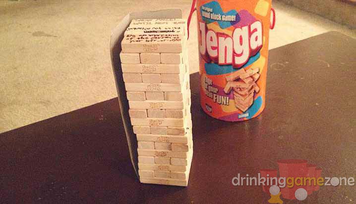 Drunk Jenga: The Jenga Drinking Game You Need to Play at Your Next Party