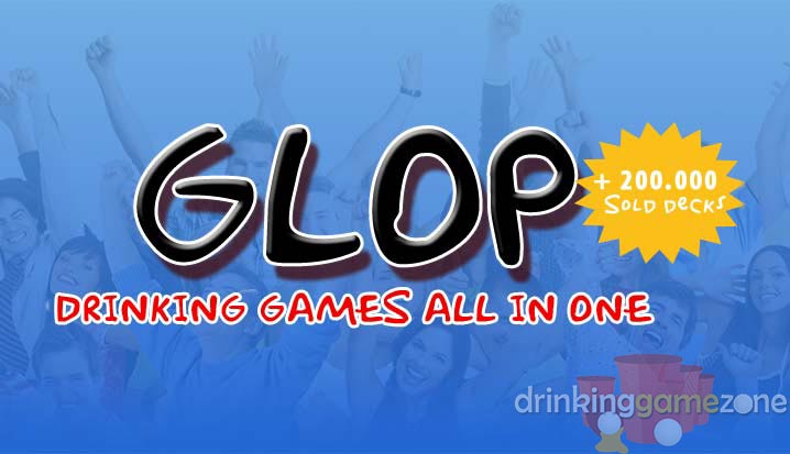 Glop Strip Board Game Drinking Game Party Game Strip Poker 100 Cards 