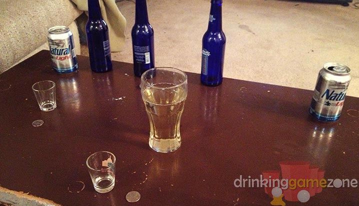 Quarters Drinking Game