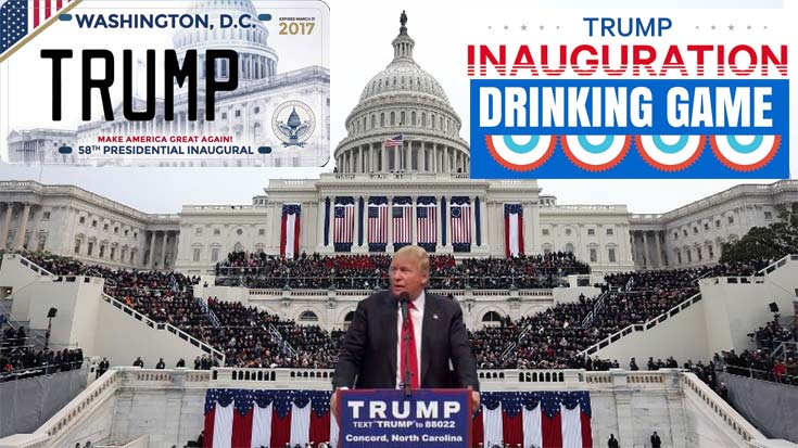 Donald Trump Inaugural Address Drinking Game