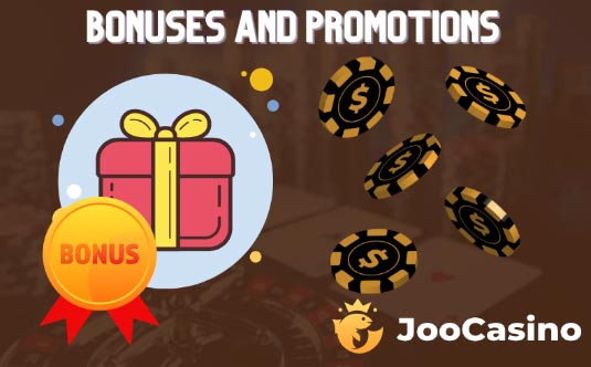 Joocasino bonuses and promotions