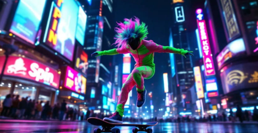 Make it wild: custom spin challenges