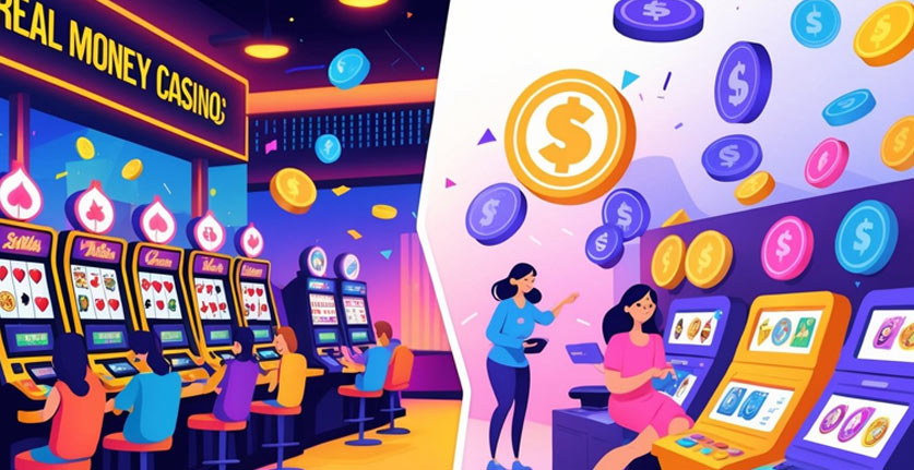 What are real money casinos?